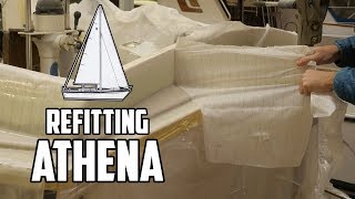 Sail Life - First section of deck done & failed plans - DIY sailboat refit