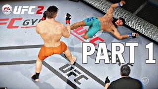 EA SPORTS UFC 2 Career Mode Part 1 - THE ULTIMATE FIGHTER! (Xbox One Gameplay HD)