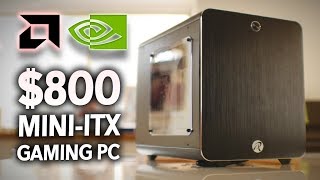 The $800 AMVIDIA Mini ITX Gaming PC
