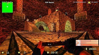CSS : Knife only - Zombie Mod - ze_Dark_Souls_ptd - Arena level - Unloze Server