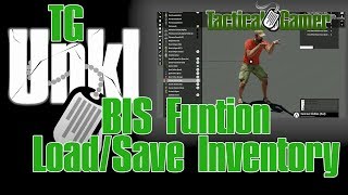 Arma 3 Editing - Load/Save Inventory