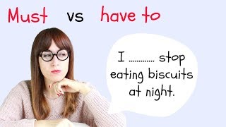 La diferencia entre MUST y HAVE TO en inglés ?  | Gramática inglesa