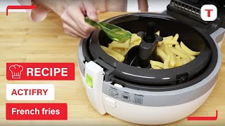 How to make crispy ActiFry French Fries with only 1 spoon of oil