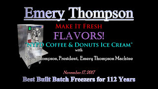 Make It Fresh! Flavors - NYPD Coffee & Donuts Ice Cream