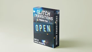 Glitch DaVinci Resolve Transitions Pack