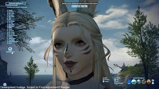 Final Fantasy XIV Shadowbringers: Avatar Viera Creation Preview Build All Options