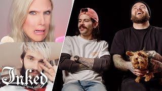 Tattoo Artists React to Jeffree Star, PewDiePie, and Other YouTuber's Tattoos | Tattoo Artists React