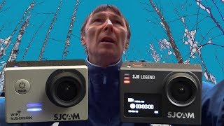 SJ6 Legend vs SJ5000X Elite |  сравнительное видео (comparative video) #3