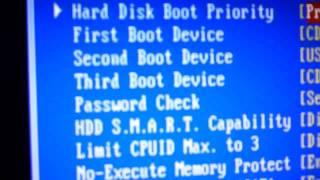 Configurar Bios Para Arrancar Desde USB HDD O CD