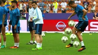 Skills Cristiano Ronaldo saat latihan