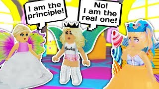 HUGE PRINCIPAL FIGHT! BULLY PRINCIPAL VS NICE PRINCIPAL ??  // Roblox Royale High School