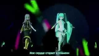 Японский концерт с 3D голограммой   Hatsune Miku