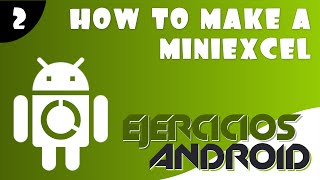 How to do a MiniExcel Part 2 | App Inventor 2