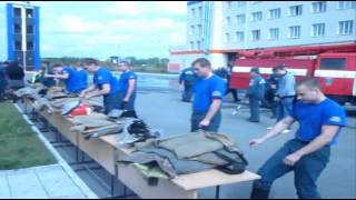 Боевая одежда одета за 14 секунд