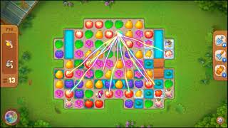 Gardenscapes Level 742 No Booster ? l MiniGames