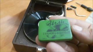 ПАТЕФОН 1935 года - Разбираем и собираем подробно / Gramophone disassemble and assemble