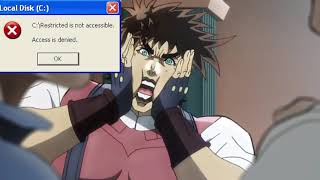 JoJo's Bizarre Adventure OP 2 | WINDOWS XP REMIX (「BLOODY STREAM」)