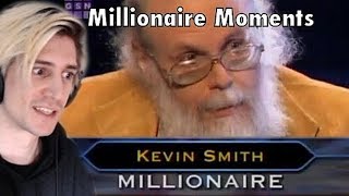 xQc Reacts to Kevin Smith's Full Game - WWTBAM (Millionaire Moments)