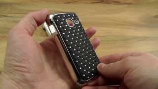 Обзор: Гламурный пластиковый чехол-накладка со стразами для Samsung Wave Y GT-S5380