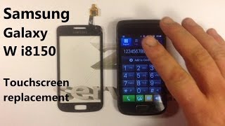 Samsung Galaxy W i8150 - Touch Screen Replacement