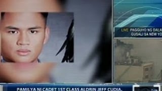 Pamilya ni Cadet 1st Class Jeff Cudia, umaasa pa ring makasama siya sa graduation rites ng PMA