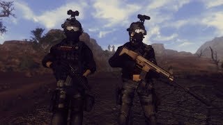 Fallout: New Vegas Modded Gameplay 2019 - Bandit Combat (60 FPS)