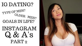 Date a guy from IG??? | Answering Instagram questions ! | Q&As part 2