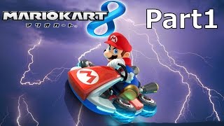 【マリオカート8】5位未満取ったら電気ショック　Part1【実況】