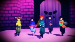 MMD Die young Undertale [ Six Souls ]