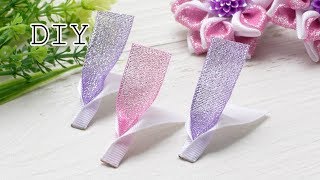 This amazing flower can be made from segments ribbon DIY Craft