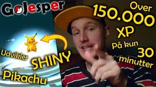 Over 150.000 XP på 30 minutter! Massere af udviklinger! (Dansk Pokemon GO)