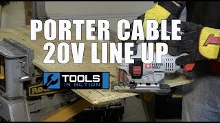 Porter Cable 20V Power Tool Line Up
