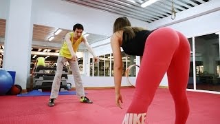 Скетч: Юлия и тренер. Часть 2.