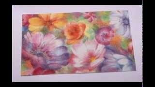 Как перенести рисунок на картон.How to transfer pattern on the cardboard.
