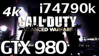 Call Of Duty Advanced Warfare | ULTRA 4k 3840X2160 | GTX 980 & i7 4790k