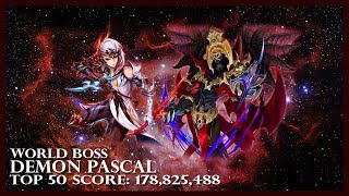 WORLD BOSS: Demon of Destruction (178M TOP 50) w/ Taka | Seven Knights [OUTDATED]