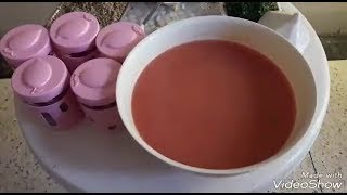 جبت ليكم حريرة مغربية أصيلة مع مكونات اقتصادية كنتمنى تنال اعجابكم