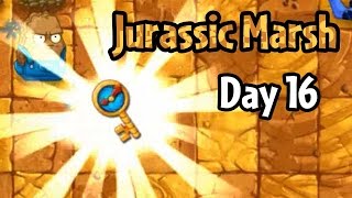Plants vs Zombies 2 - Jurassic Marsh Day 16: Ultimate Battle