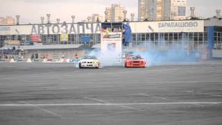 UKRAINIAN DRIFT SERIES 2014 |2 round| Боровицкий vs Лисиченок | Украинский дрифт Харьков Барабашово