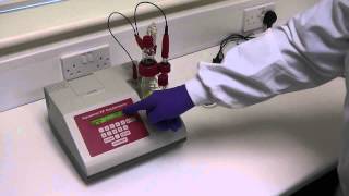 Кулонометрическое титрование по Фишеру (Megger KF-LAB, KF875)