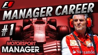 F1 Manager Career #1 - THE REBOOT! - Motorsport Manager iOS