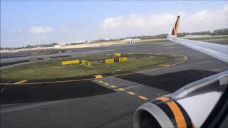 Tiger Air / FlyScoot II Flight Experience Kuala Lumpur to Singapore II Take off and Landing