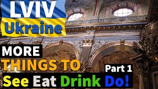 Best things to see in LVIV | MORE things to DO, EAT & DRINK | Winter in Lviv | Part (1)