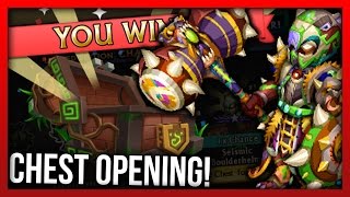 Knights and Dragons -  SEISMIC BOULDERHELM STEP CHEST!! Season 9 Chests Opening!