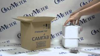 Обзор газового счетчика Самгаз G1,6 RS/2001-2P от интернет магазина GazMeter.com