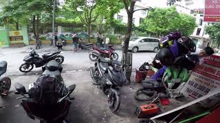 Troll Khách Hàng l Quân Béo Lừa Khách Đứng Lên Chống đổ Xuyên khung của Exciter và Winner