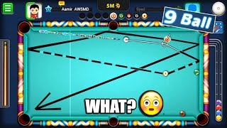 THIS SHOT...WHAT? 9 Ball Pool Miniclip Update- 5M & 10M Insane Match [Atlantis Cue]