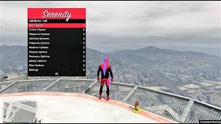 GTA 5 ONLINE PC BEST MOD MENU 1.50 W/ MONEY HACK! - SERENITY MENU 1.0 (Undetected)