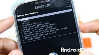 How To Do A Nandroid Backup on Galaxy S4! - Backup and Restore ROM