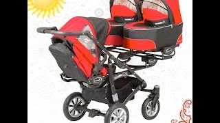 Коляска Для Тройни BabyActive "Trippy" 2в1 (Бэби Актив) - Видео Обзор